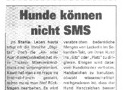 Bild: 17.12.09 - M+H Nr 51 - Hunde k&ouml;nnen nicht SMS